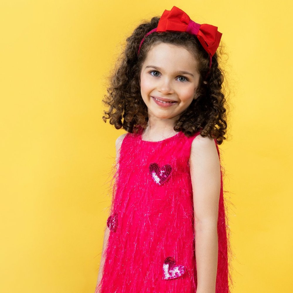 NWT Agatha Ruiz De La Prada pink dress with hearts size 4